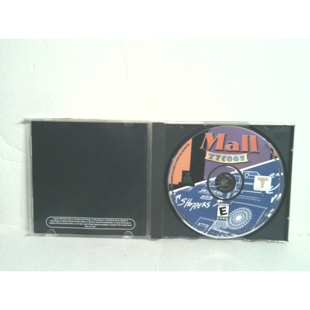Mall Tycoon PC Take 2 Interactive 2002 Simulation Genre